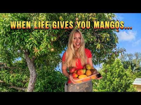 I Had Too Many Mangos… So I Made Homemade Mango Jam 🥭 Video Thumbnail