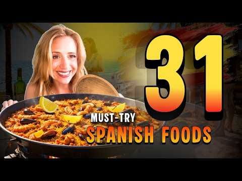 Spanish Food: 31+ of Spain's Most Popular Dishes & Foods Video Thumbnail