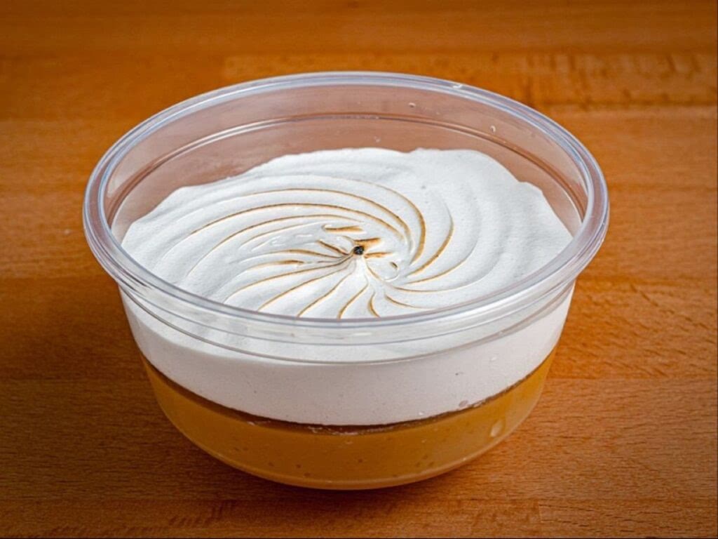 Suspiro a la Limena, a peruvian dessert.