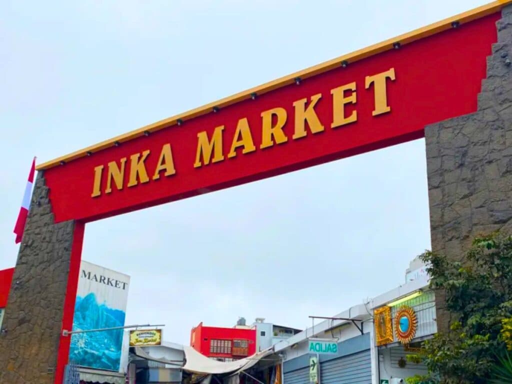 Incan Market in Miraflores, Lima, Peru.