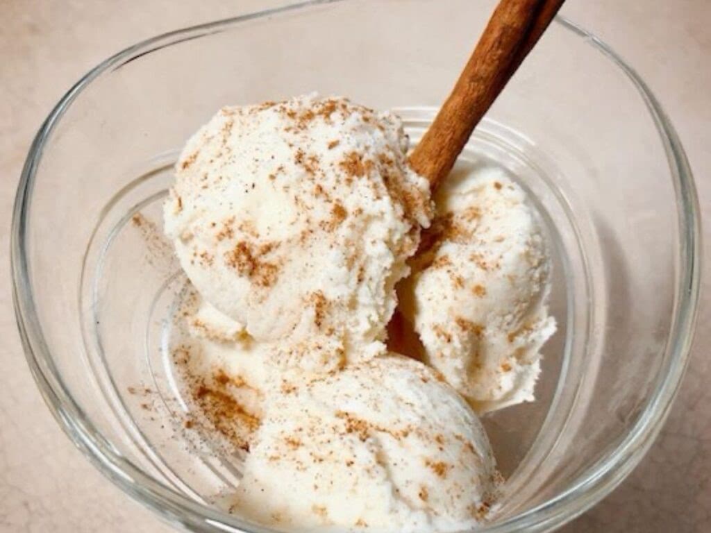 Queso helado, a classic Peruvian icecream.