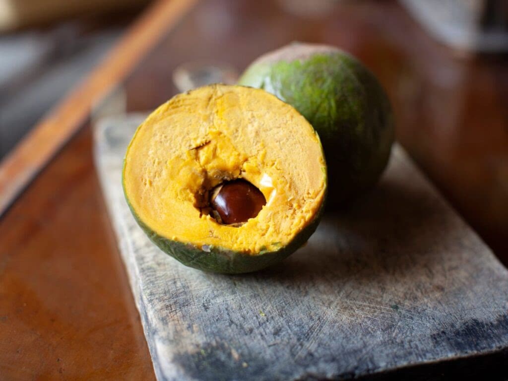 Peruvian fruit, lucuma.