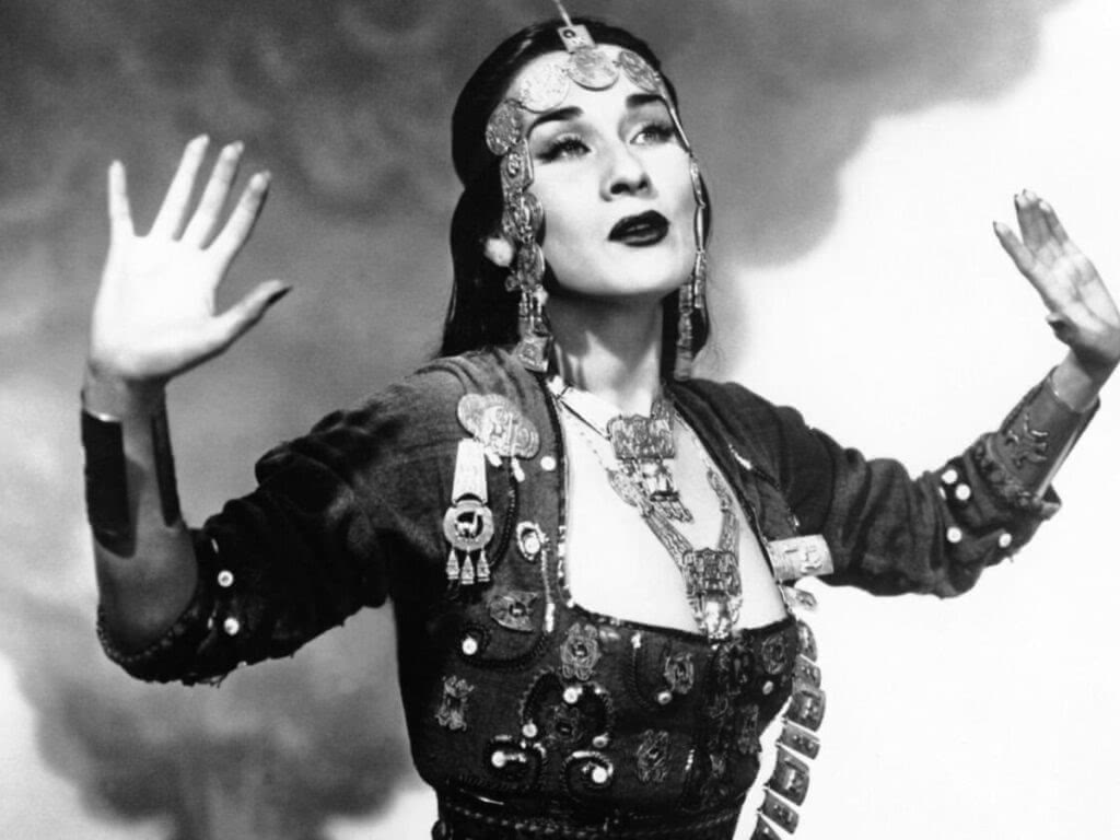 Yma Sumac was an iconic Peruvian performer in the United States during the 1950s. 