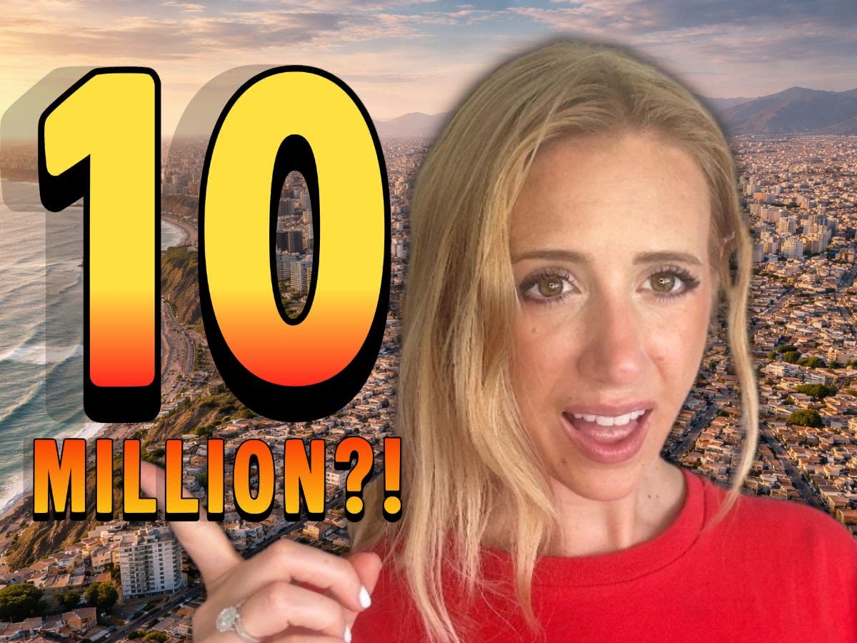 An American girl is stunned by Lima's population.