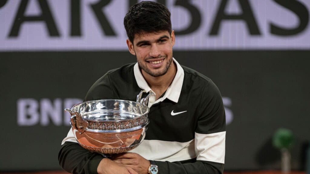 Carlos Alcaraz is a famous athlete from Spain.