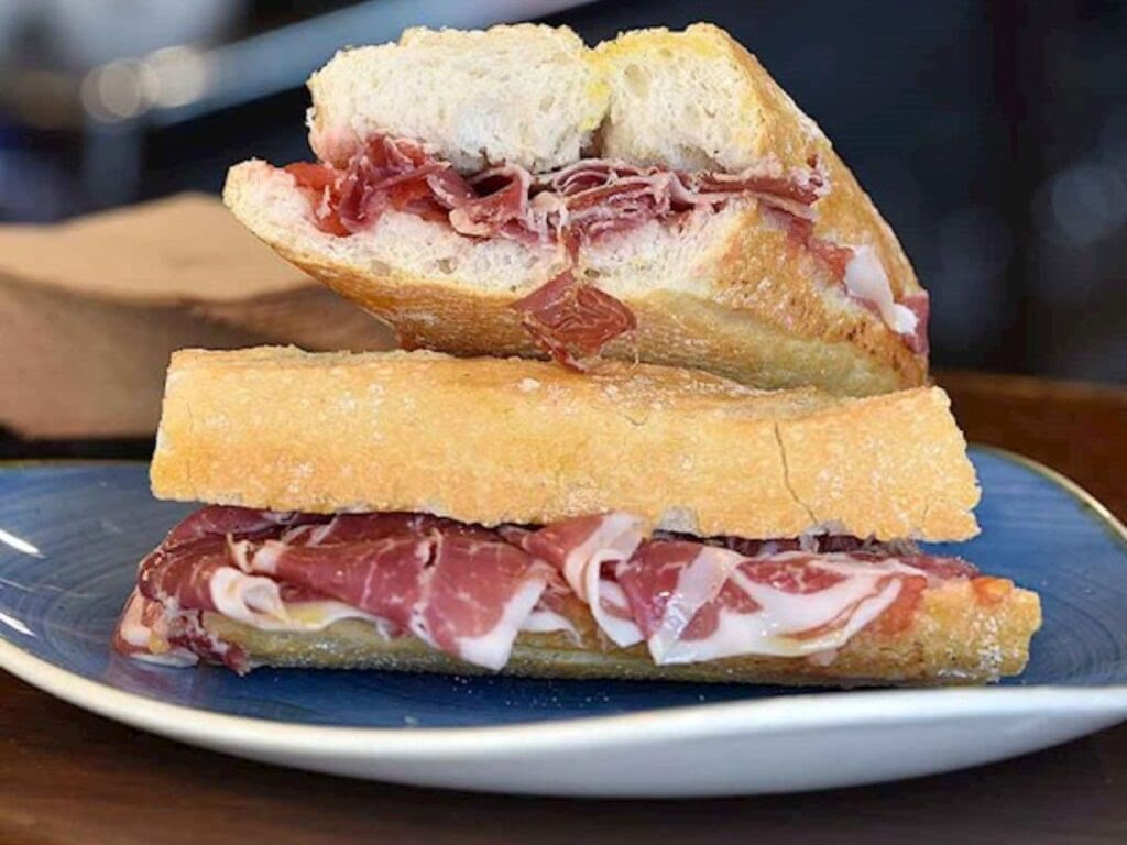 Bocadillo, the Spanish sandwhich.