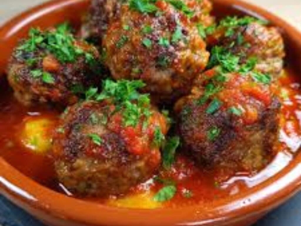 Spanish meatballs.