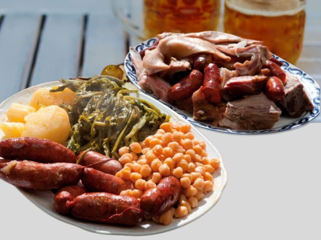 Cocido Gallego, traditional food from Galicia.