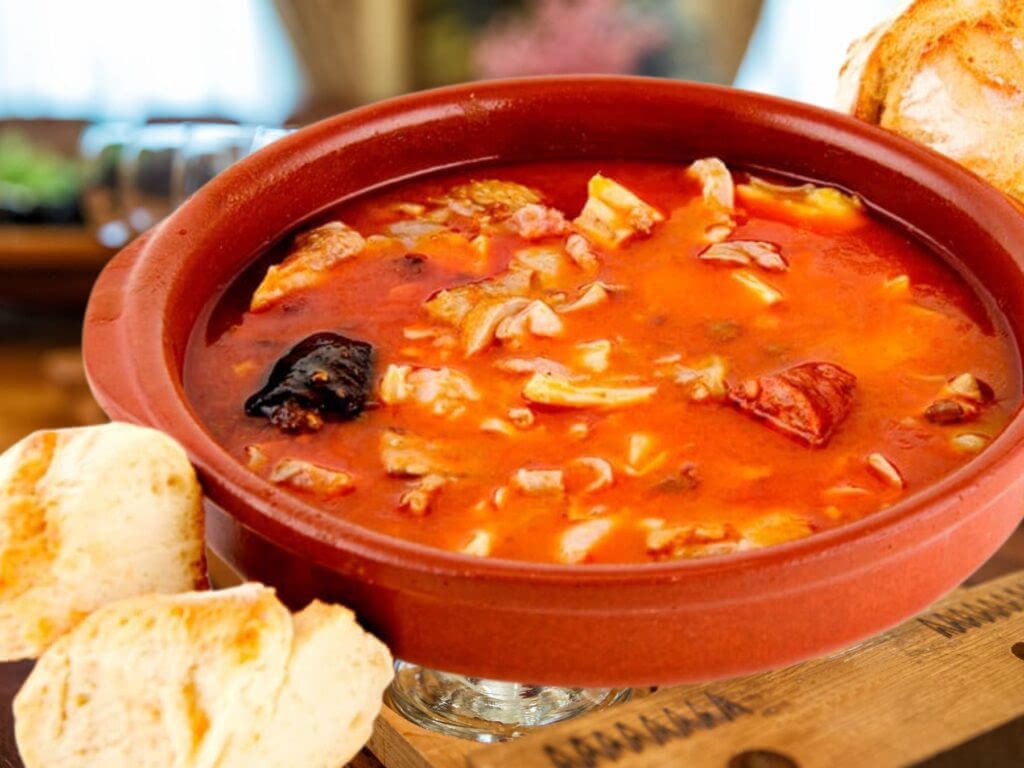 Callos, a Spanish stew.