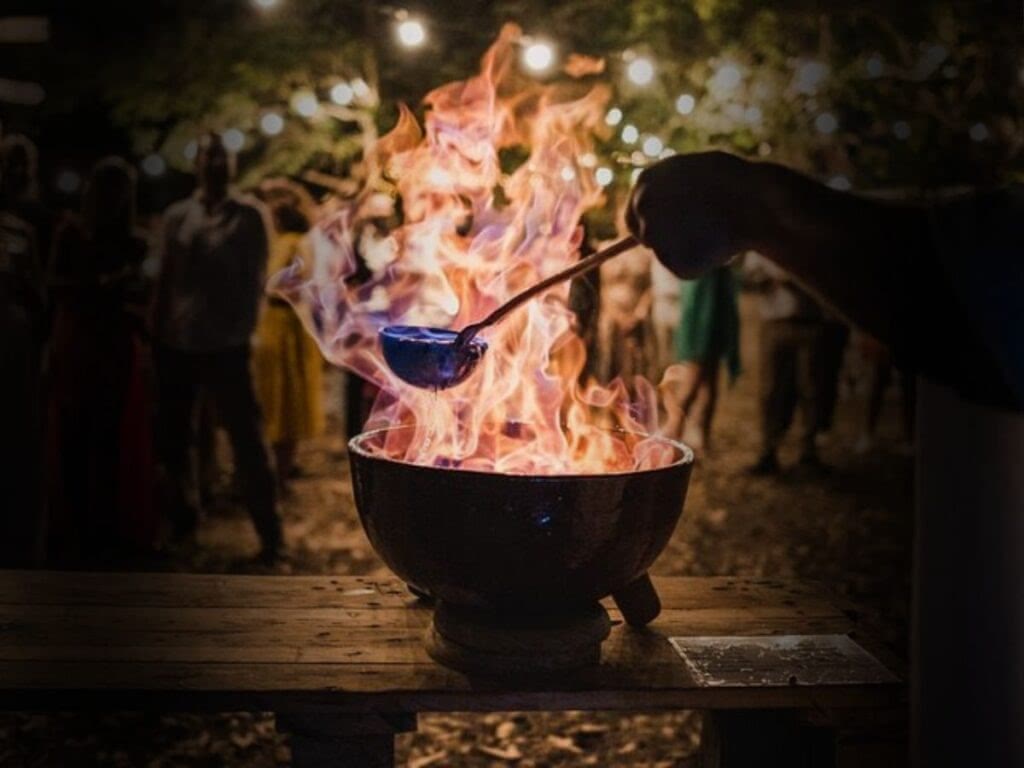 Queimada in Galicia, Spain.