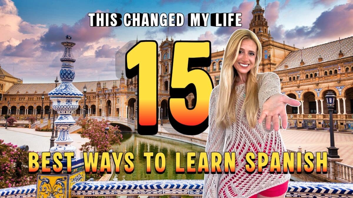 American girl in Sevilla learning Spanish.