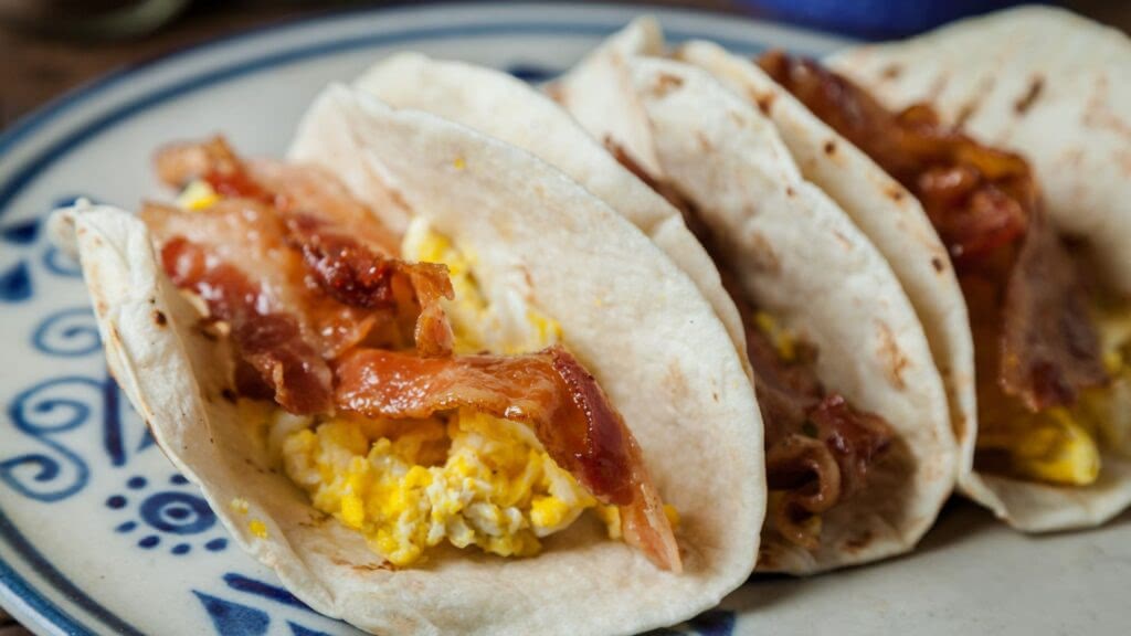 Breakfast tacos.