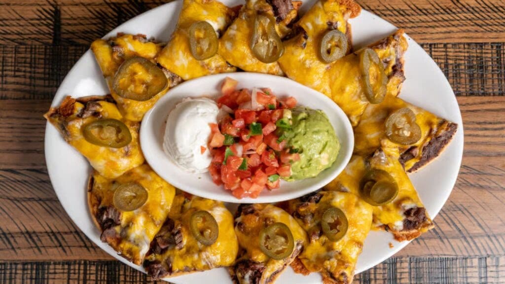 Fajita nachos. 