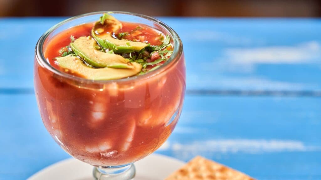 Mexican ceviche.