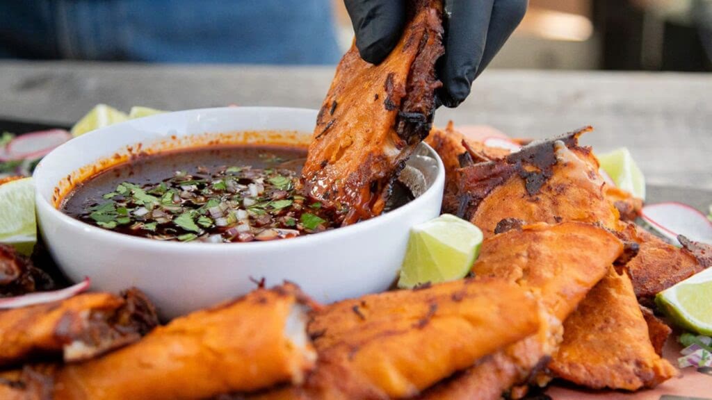 Birria tacos.