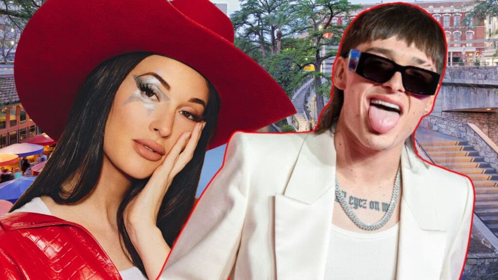 Kacey Musgraves and Peso Pluma.